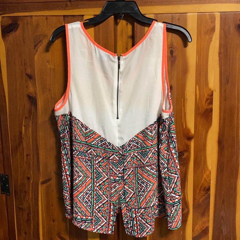 Patterned Summer Tank - Picture 4 of 5